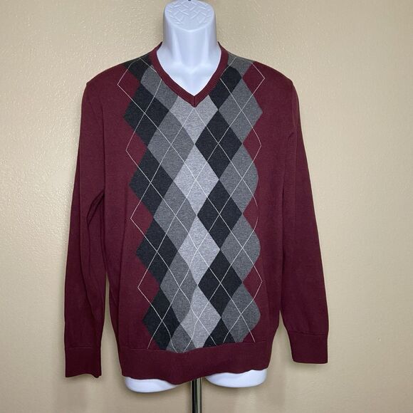 Liz Claiborne Men's Red Sweater Size M - Picture 1 of 5